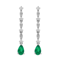 Chloe Long Diamond Earrings