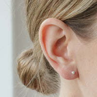 Baby pearl studs