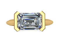 Pinky ring lab diamond