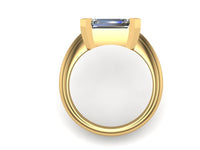 Pinky ring lab diamond