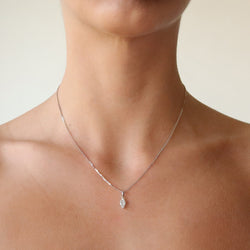 Marquise Shape Multi-diamond Necklace