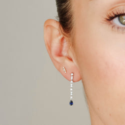 Chloe Long Diamond Earrings