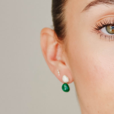 Origins Malachite Earrings