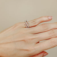 Josephine Diamond Pinky Ring