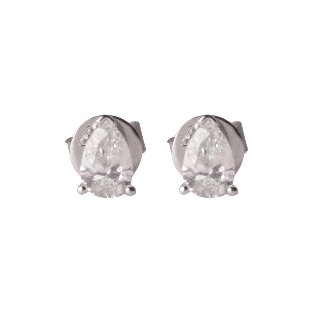 Pear Diamond Studs