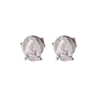 Pear Diamond Studs