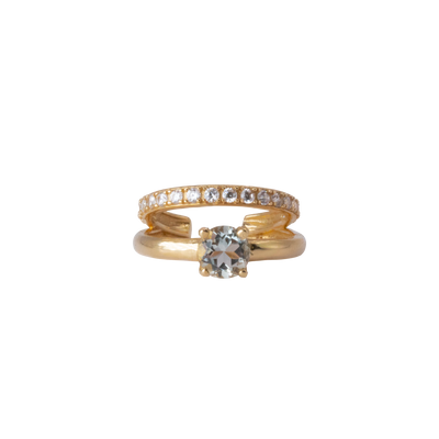 Stone Pinky Ring