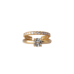 Stone Pinky Ring