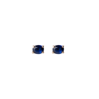 Oval Sapphire Studs