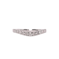 Silhouette Round Diamond Band 0.50ct