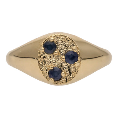 Textured Signet Ring