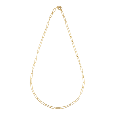 Oval Light Link Necklace