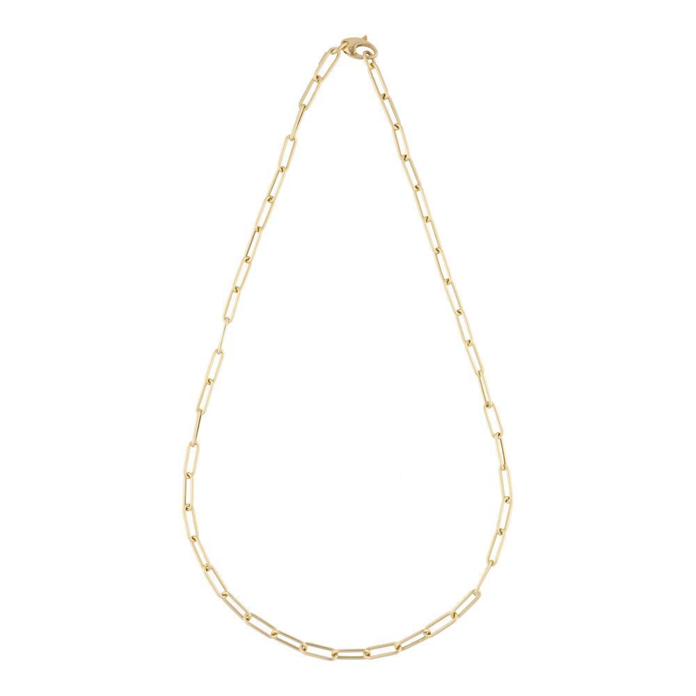 Oval Light Link Necklace