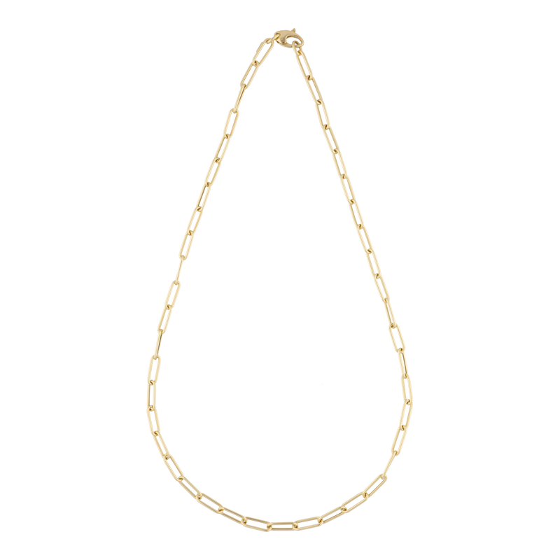 Oval Light Link Necklace