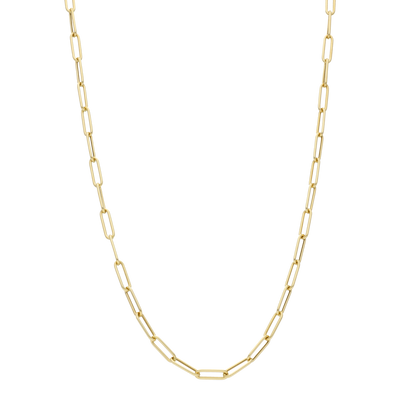 Oval Light Link Necklace