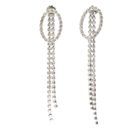 The 80´s Long Crystals Earrings