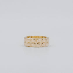 Deco carré ring