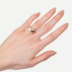 Origins small crystal finish ring