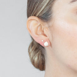 Small crystal finish origins earring