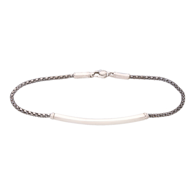 Deco Bar White Bracelet