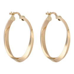 Thin Coiled Hoops