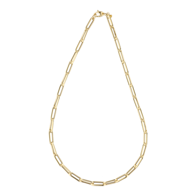 Bold Oval Link Necklace