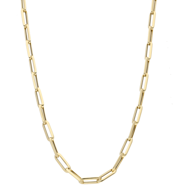 Bold Oval Link Necklace