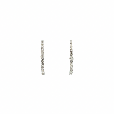 Hugger Diamond Earrings