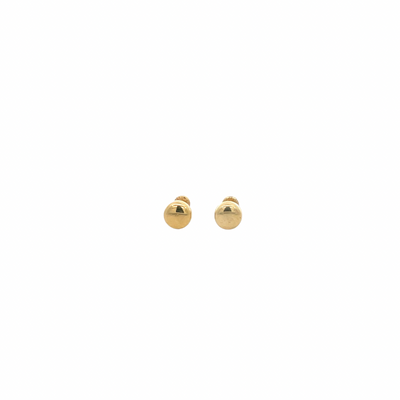 Gold circle studs