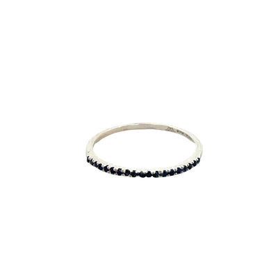 Thin Sapphire Band