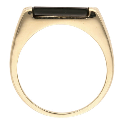 Boyfriend Onyx Ring