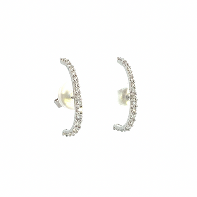 Hugger Diamond Earrings